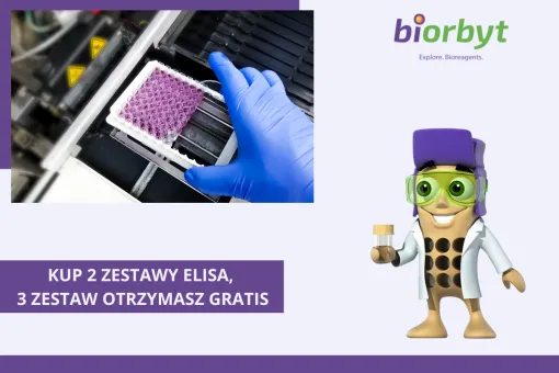 Promocja 2+1 GRATIS na zestawy ELISA firmy Biorbyt