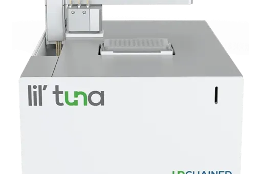 Lil'Tuna | Pierwsze w pełni automatyczne rozwiązanie do wymiany buforu na blacie laboratoryjnym