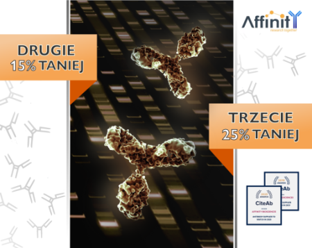 Zapraszamy do skorzystania z oferty promocyjnej na przeciwciała marki Affinity