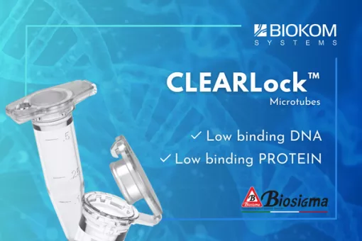 Probówki nisko wiążące białka i kwasy nukleinowe CLEARLock™ CLEARLine®